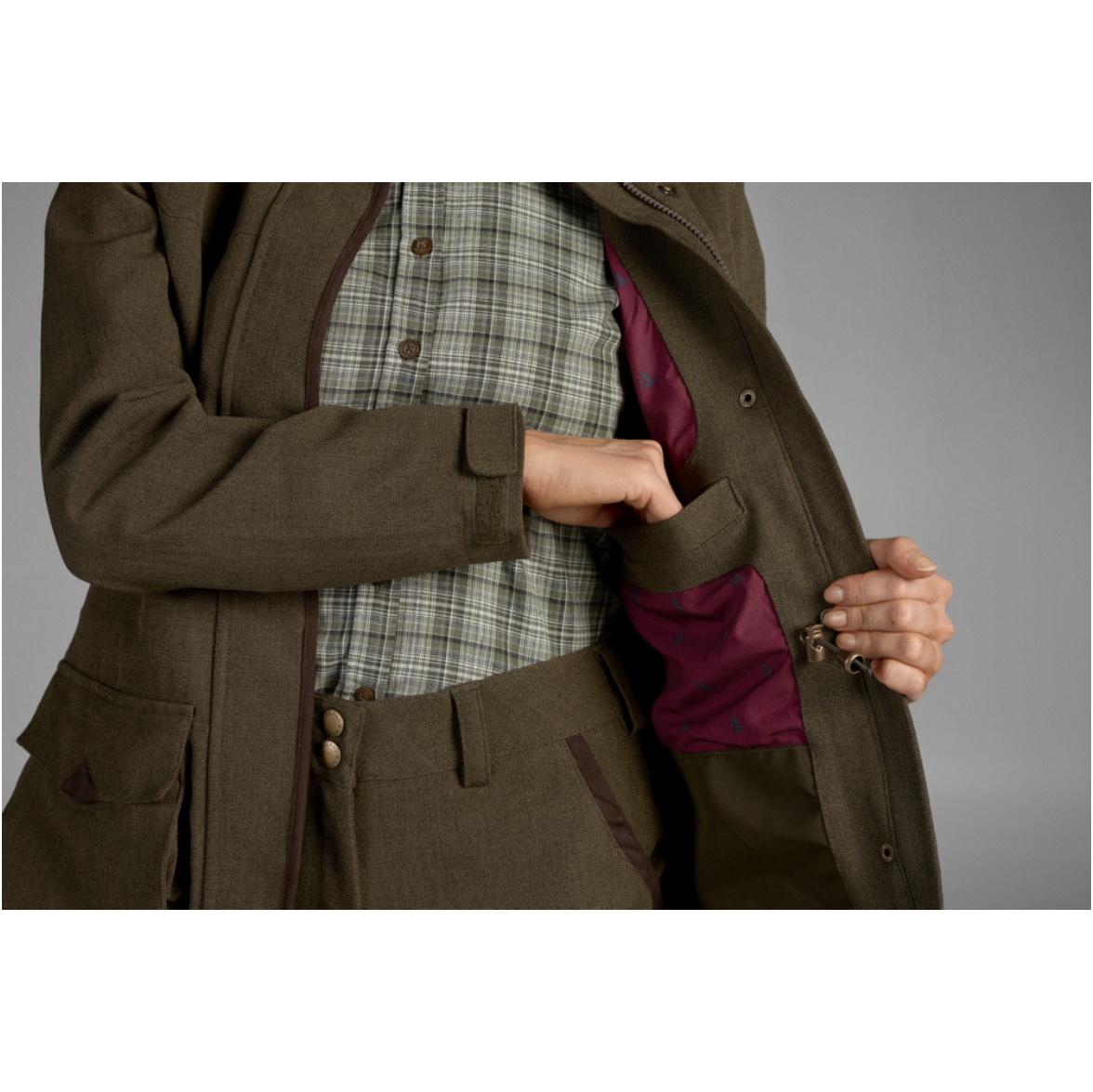 Seeland Womens Woodcock Advanced Jacket - Shaded Olive